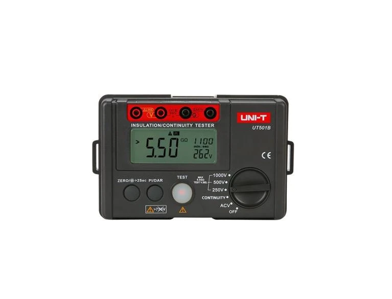 Máy đo điện trở cách điện UNI-T UT501B (1000V,5GΩ, PI,DAR)